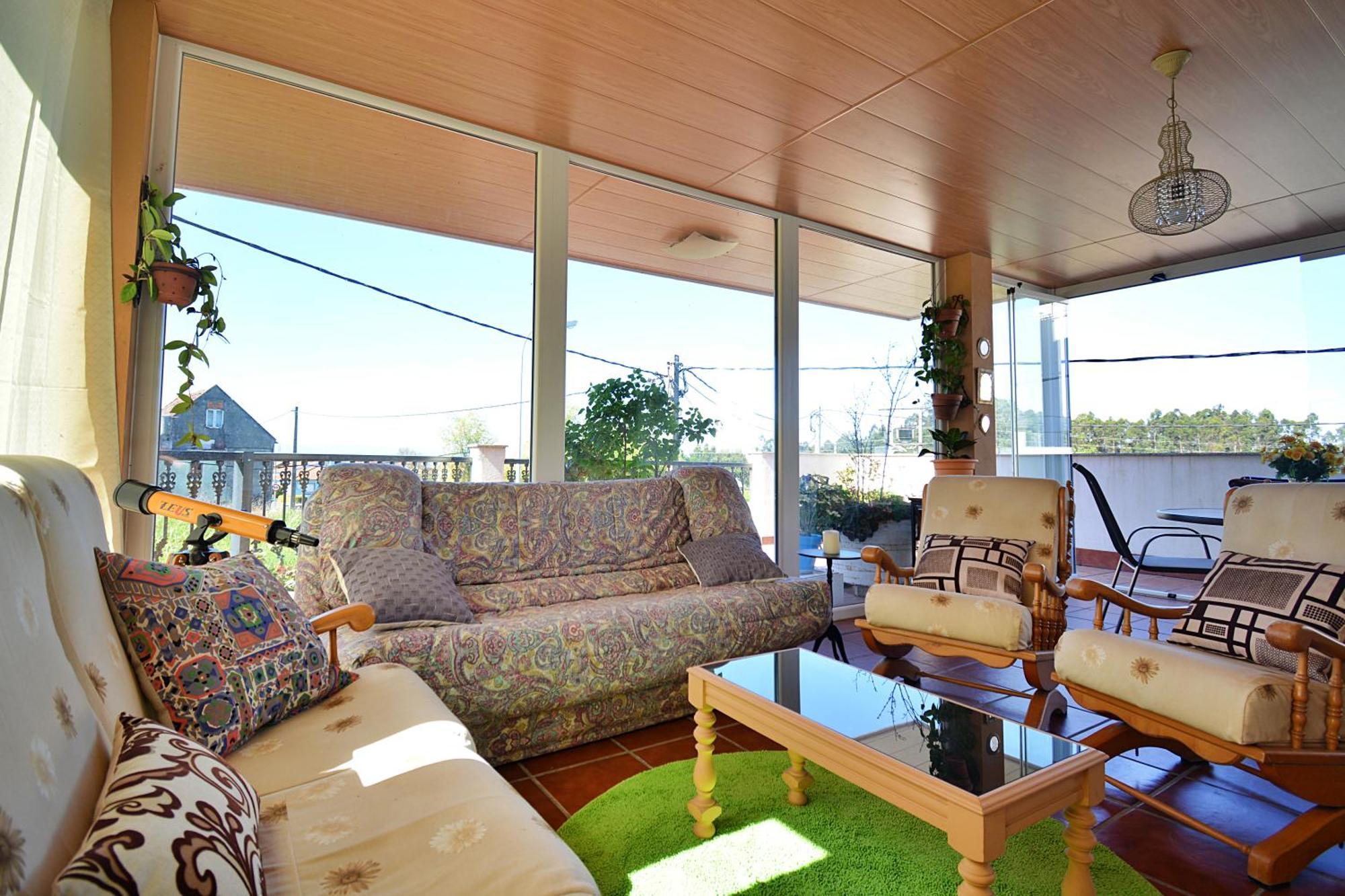 Apartamento Con Terraza En El Entorno De Sanxenxo Exterior foto