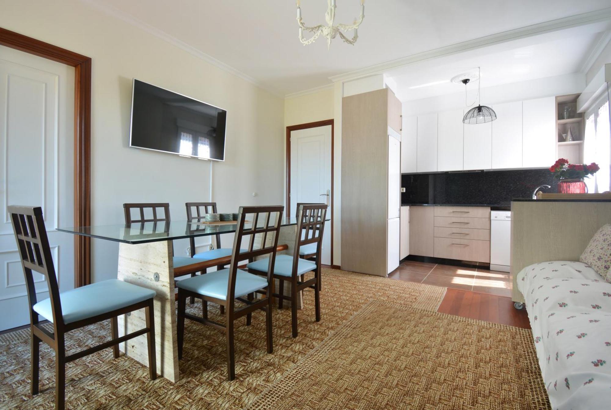 Apartamento Con Terraza En El Entorno De Sanxenxo Exterior foto